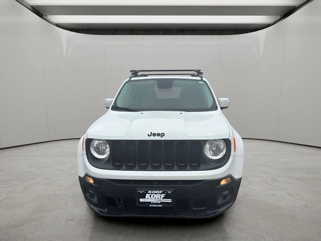 Used 2017 Alpine White Jeep Altitude image 8