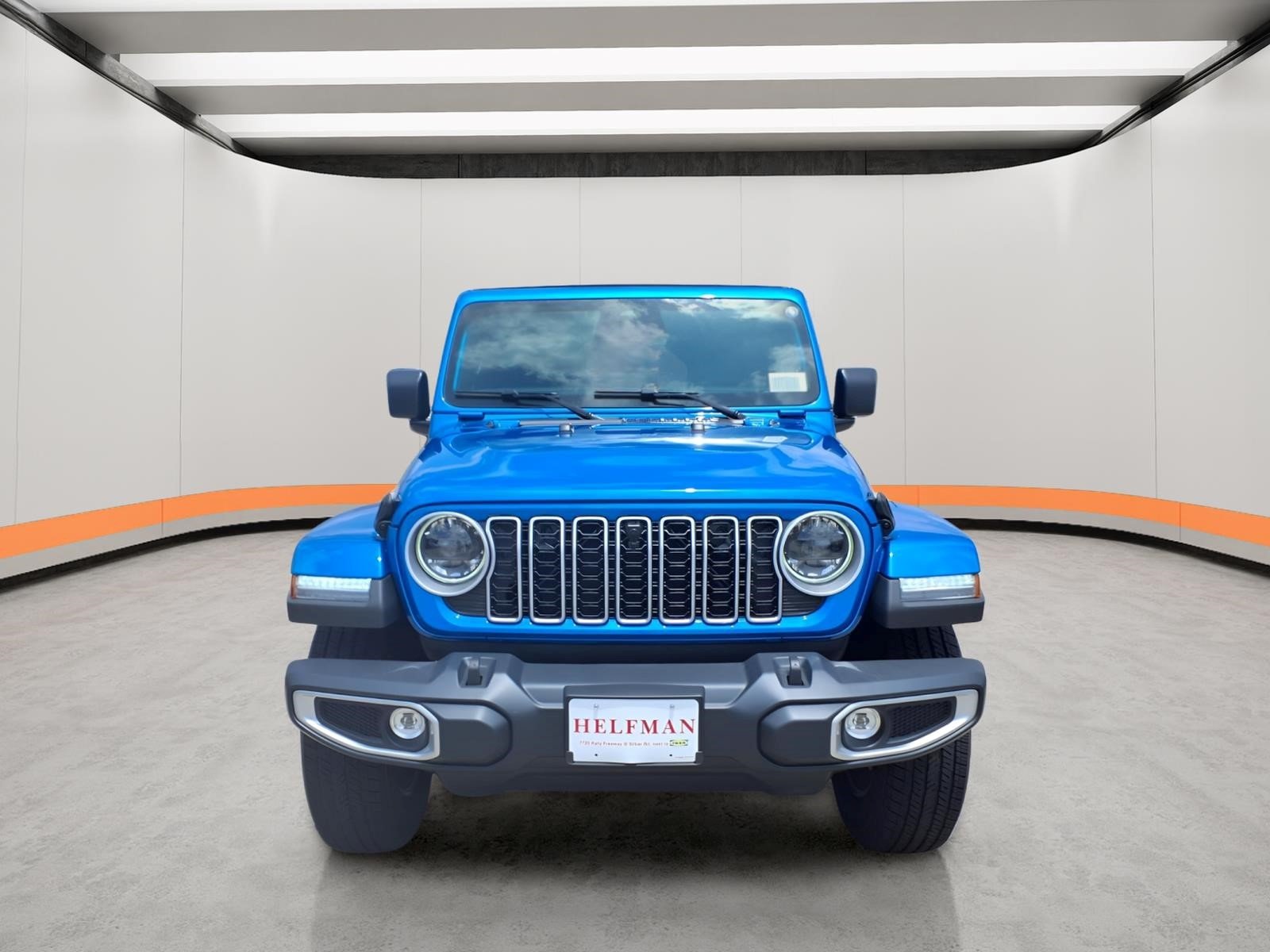 New 2026 Hydro Blue Pearl-Coat Exterior Paint Jeep Sahara image 2