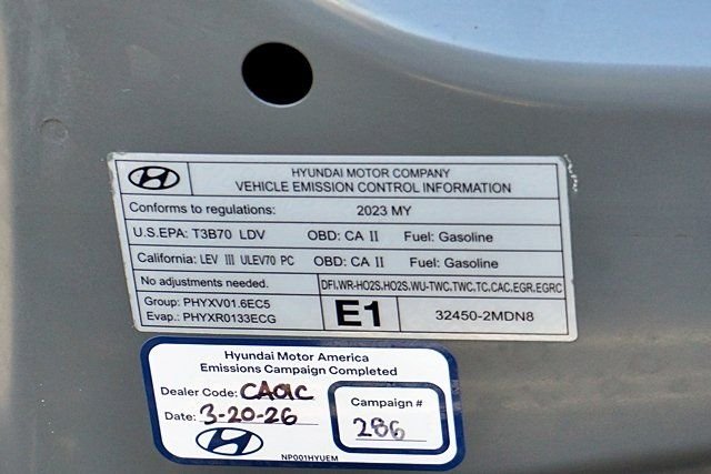 Used 2023 Gray Hyundai Limited image 36