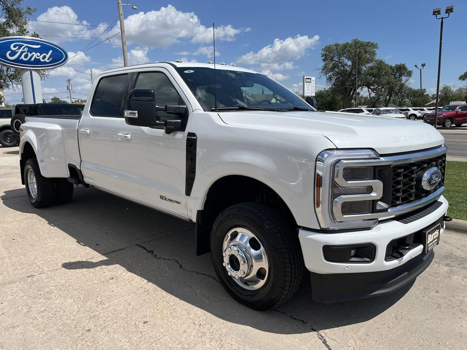 New 2026 Star White Metallic Tri-Coat Ford F-350® Platinum® image 4