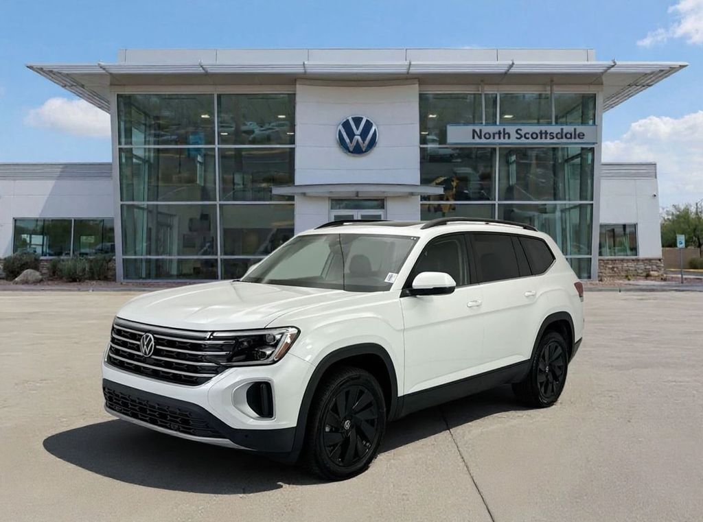New 2026 Opal White Pearl Volkswagen SE w/Technology image 1