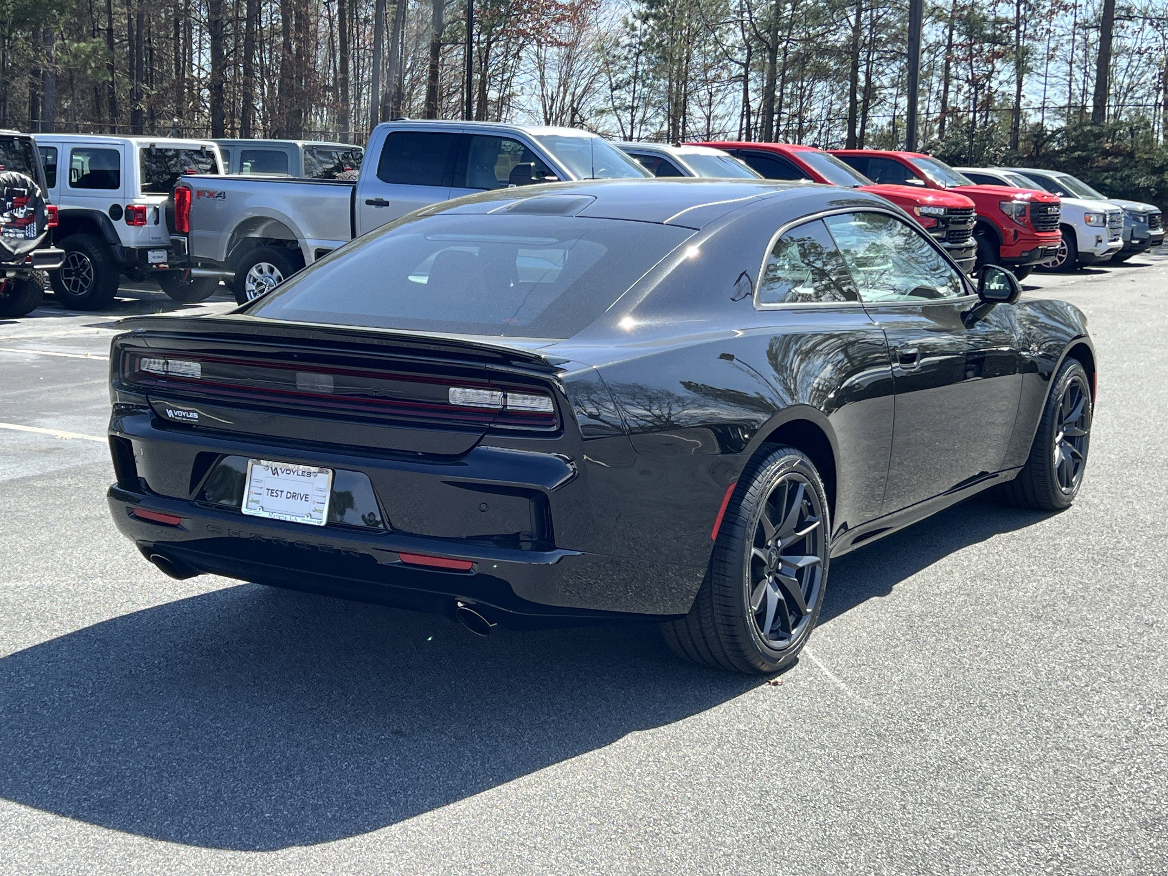New 2026 Diamond Black Crystal Pearlcoat Dodge Scat Pack Plus image 8