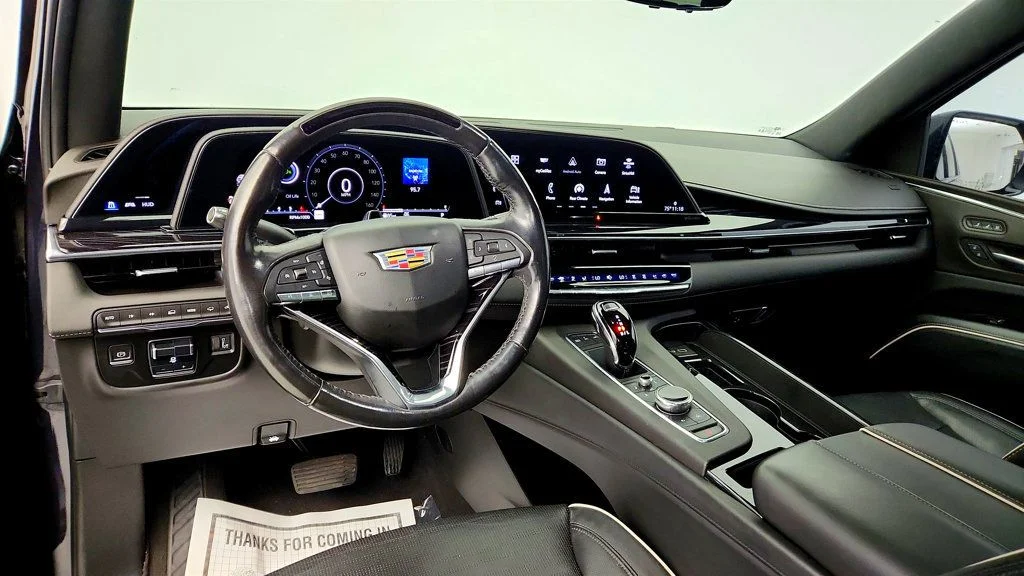 Used 2023 Black Raven Cadillac 4WD 4dr Sport w/ Touring Pkg, Super Cruise & Rear Entertainment image 13
