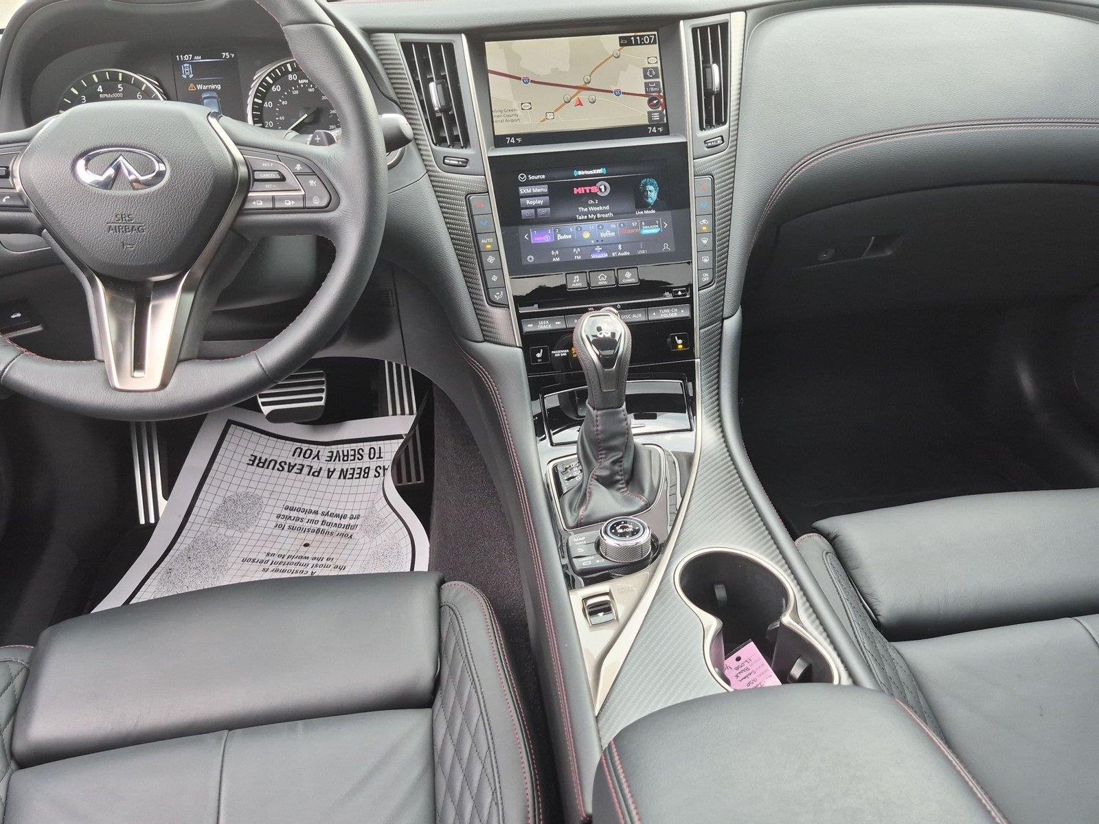 Used 2023 Midnight Black INFINITI RED SPORT 400 image 34