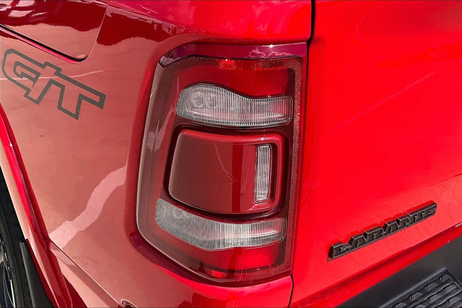 Used 2022 Flame Red Clearcoat Ram Laramie image 27
