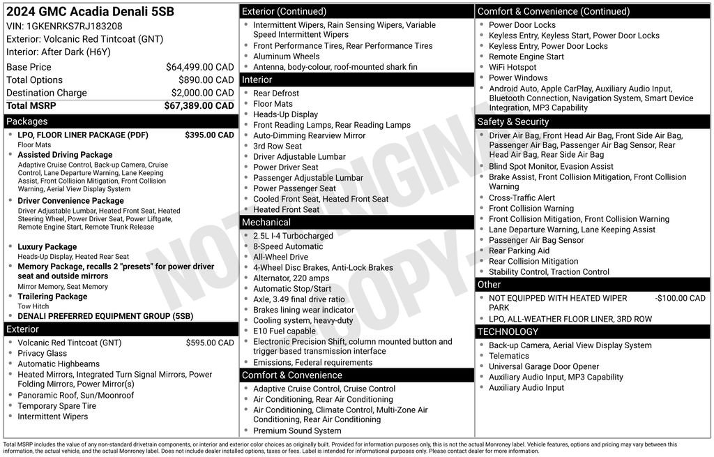 Used 2024  GMC Denali image 36