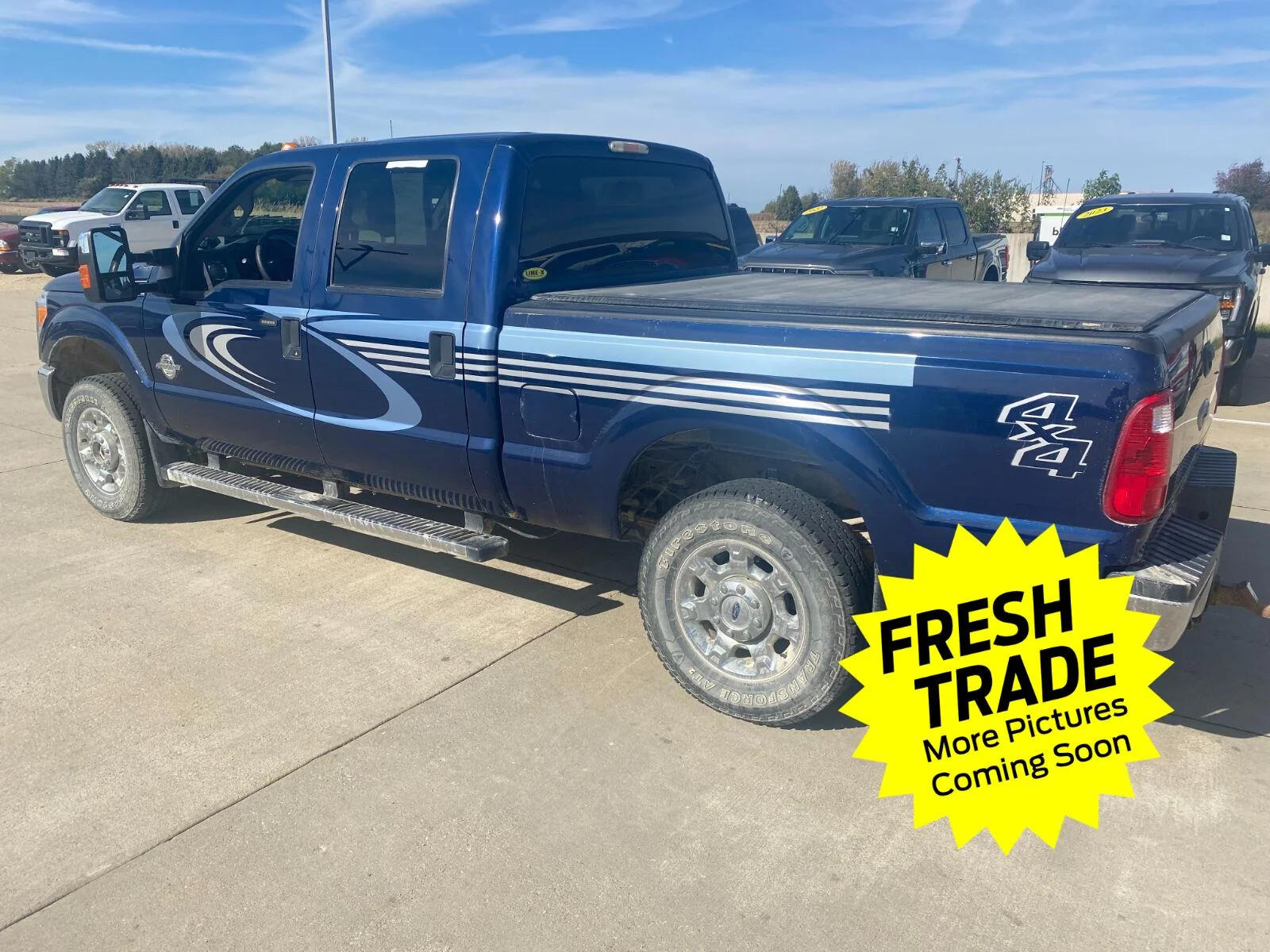 Used 2012 Dark Blue Pearl Metallic Ford XLT image 2