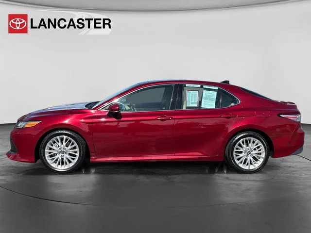 Certified Used 2018 Red Metallic Toyota XLE V6 image 4