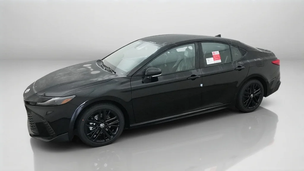 New 2026 Midnight Black Metallic Toyota SE image 3