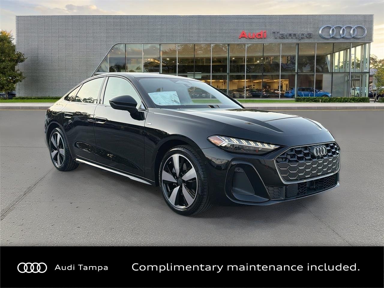 New 2026 Mythos Black Metallic Audi Premium Plus image 1