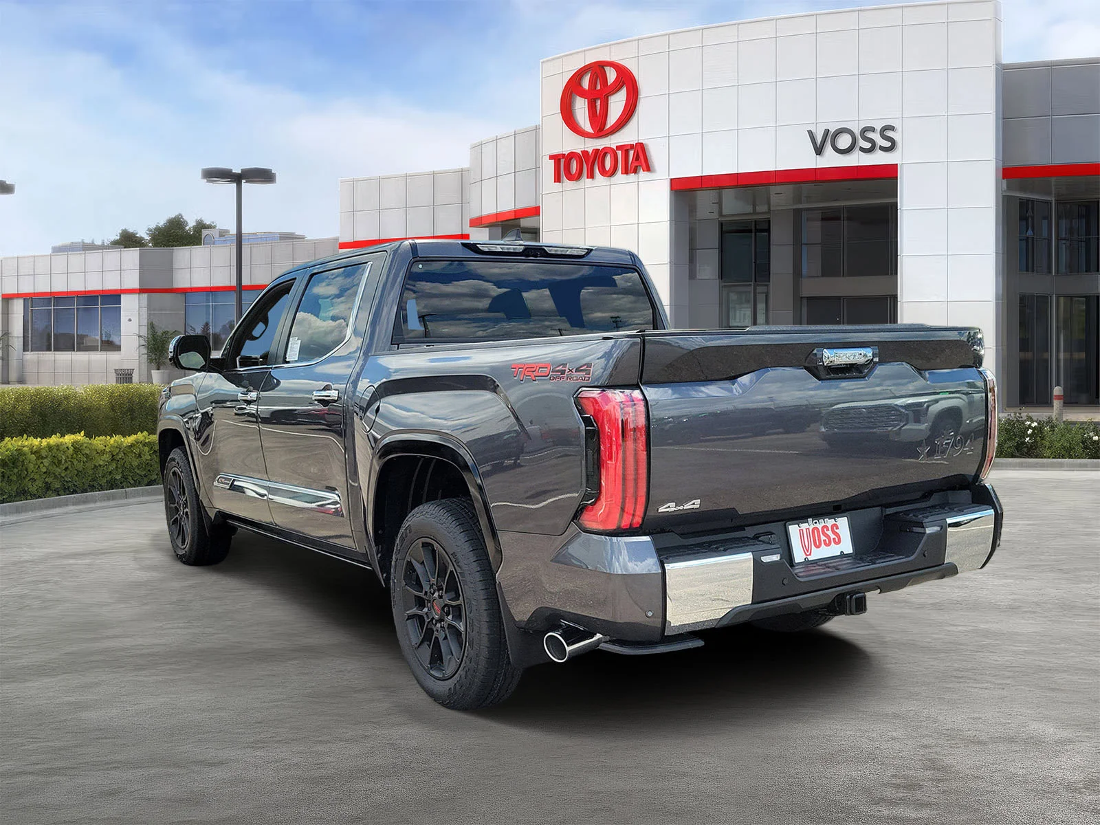 New 2026 Magnetic Gray Metallic Toyota 1794 Edition CrewMax 5.5