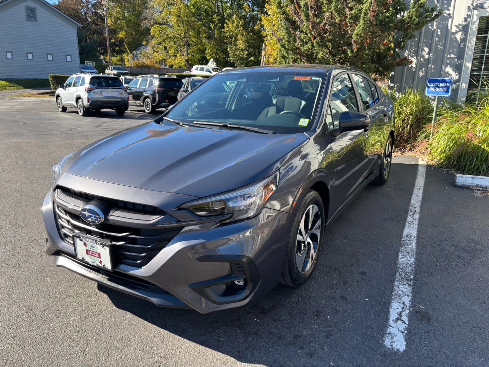 Certified Used 2025 Magnetite Gray Metallic Subaru Premium image 7