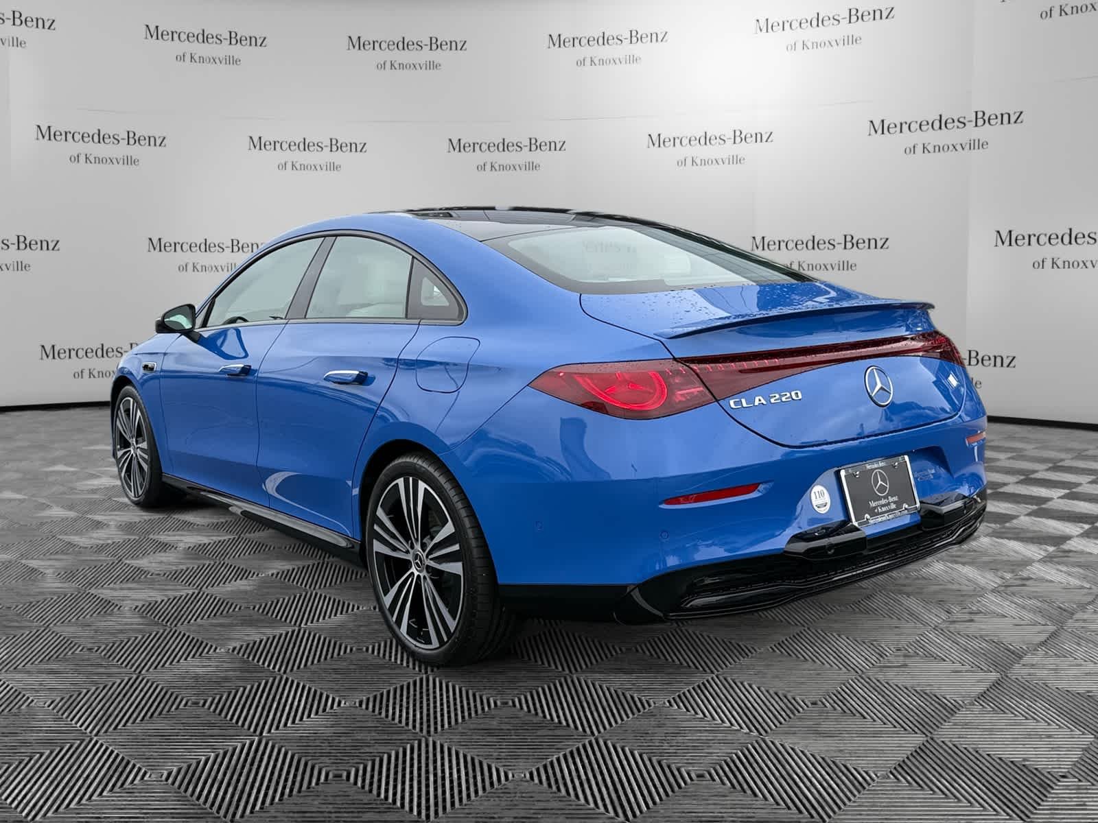 New 2027 Sky Blue Metallic Mercedes-Benz CLA 220 Hybrid image 3