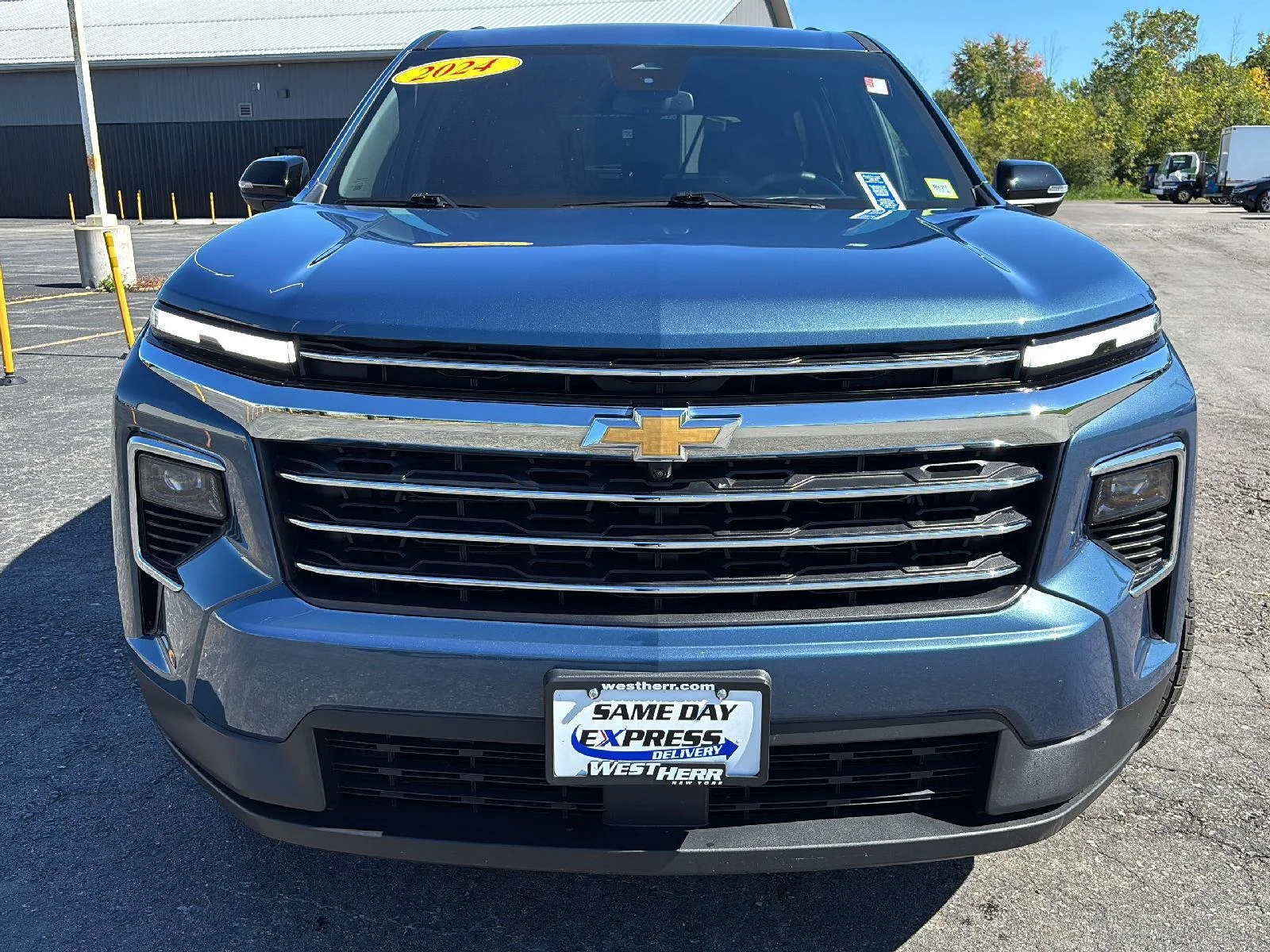 Used 2024 Lakeshore Blue Metallic Chevrolet LT image 2