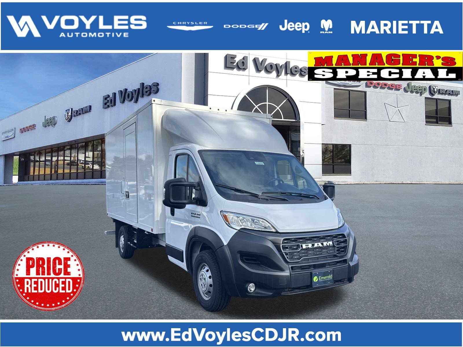 2023 RAM ProMaster Cutaway 3500 159" WB Low Roof 104" CA's photo