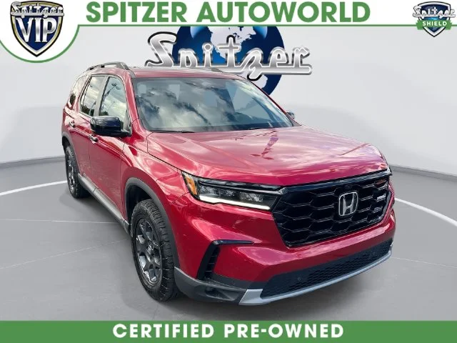 Certified Used 2025 Radiant Red Metallic II Honda TrailSport image 1