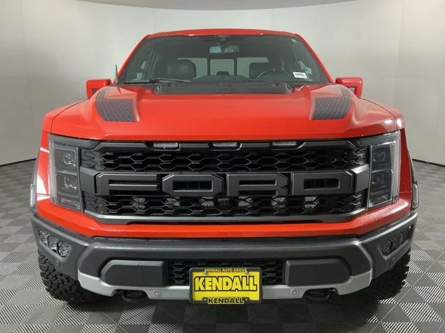 Used 2021 Orange Ford Raptor image 2