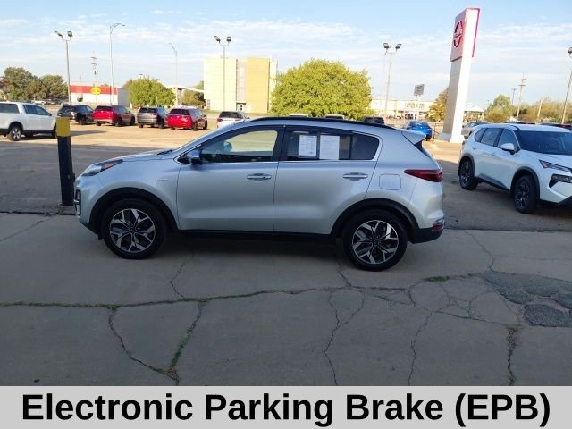 Used 2020 Silver Kia EX image 8