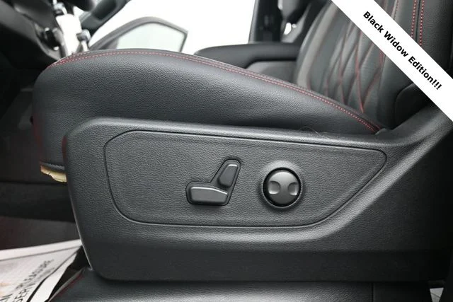 New 2026 Bright White Clear-Coat Exterior Paint RAM BLACK WIDOW EDITION image 18
