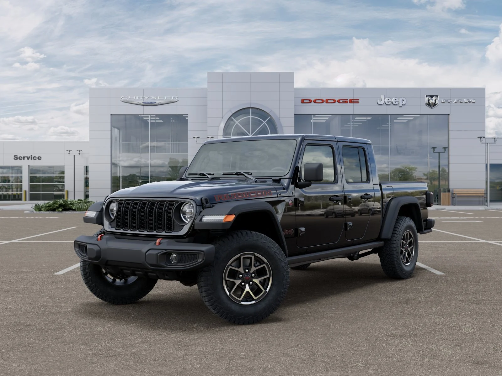 New 2026 Black Clear-Coat Exterior Paint Jeep Rubicon image 29