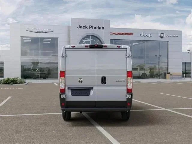 New 2026 Bright White Clear-Coat Exterior Paint RAM 1500 Low Roof Cargo Van 118 WB image 111
