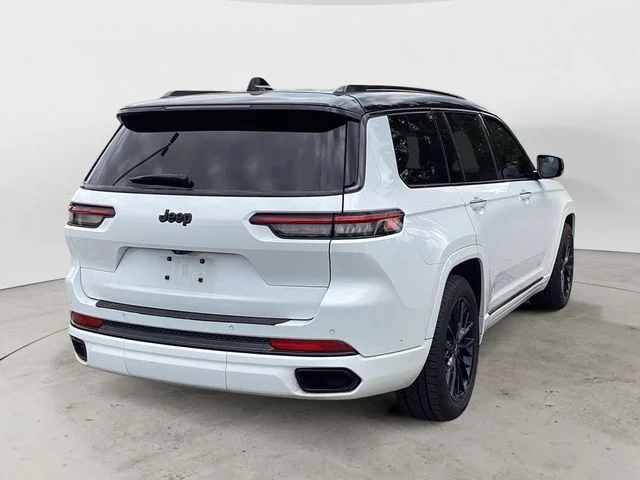 Used 2023 Bright White Clearcoat Jeep Summit image 5