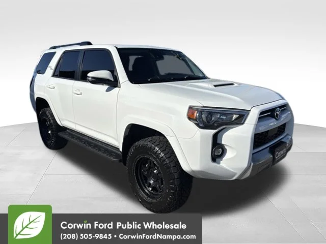 Used 2021 White Toyota TRD Off-Road Premium image 3