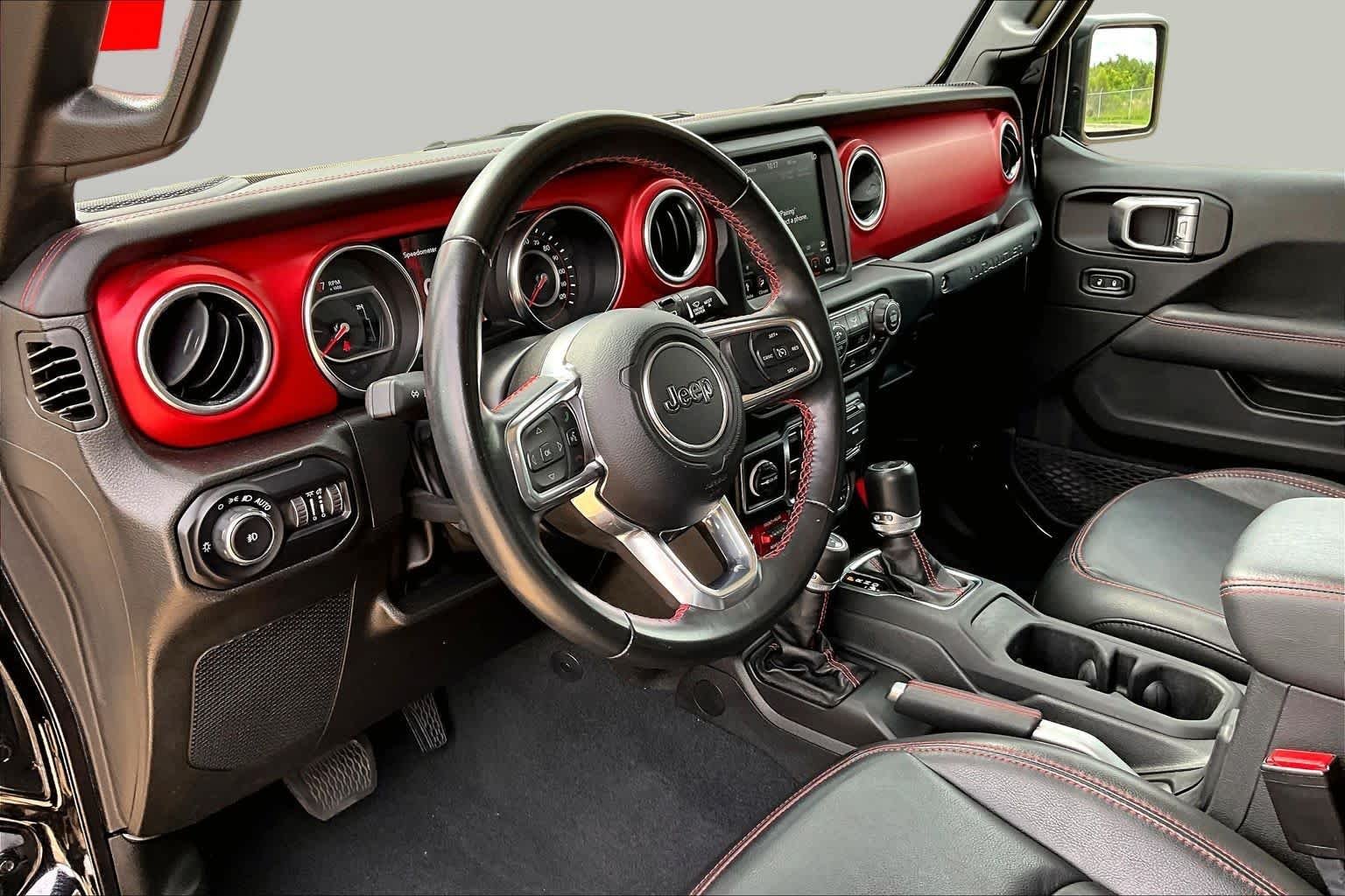 Used 2022 Black Clearcoat Jeep Unlimited Rubicon image 17