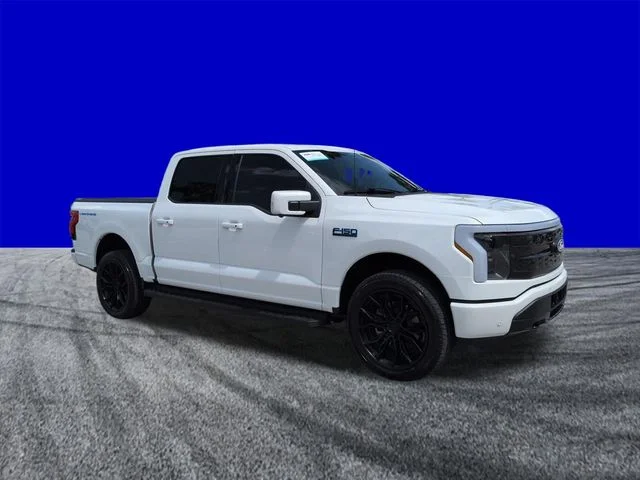 Certified 2025 Ford F-150 Lightning Platinum with VIN 1FT6W7L73SWG17029 for sale in Daytona Beach, FL
