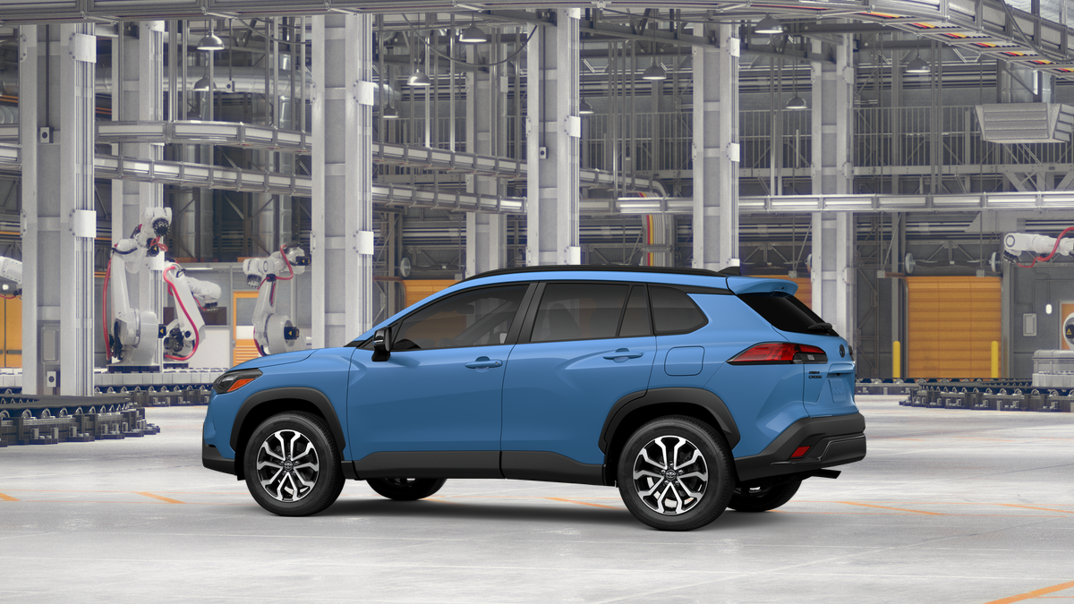 New 2026 Cavalry Blue Toyota Hybrid SE image 5