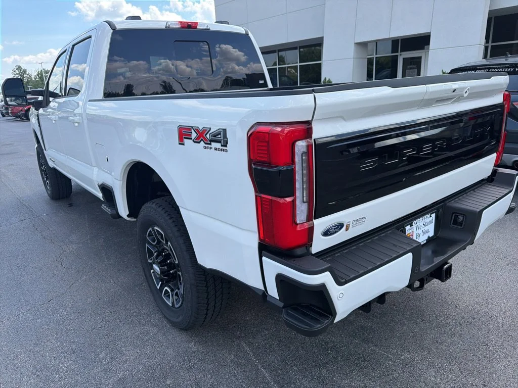 New 2026 Star White Metallic Tri-Coat Ford F-250® Platinum® image 3