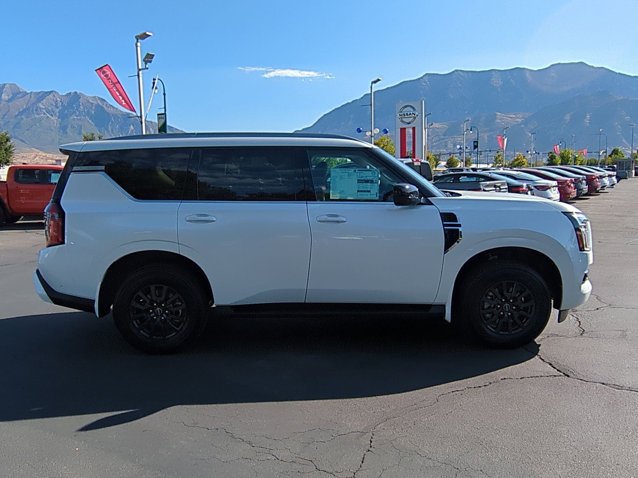 New 2026 Aspen White Tricoat Nissan SV image 2