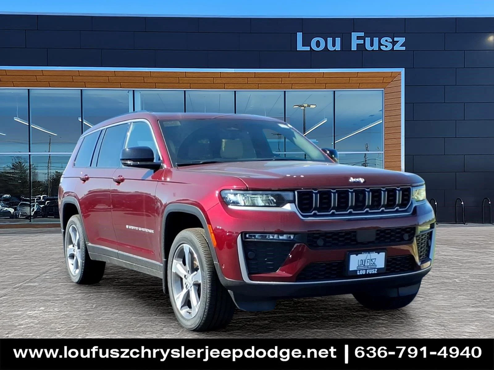 New 2026 VELVET RED PEARL COAT JEEP LIMITED 4X4 image 1