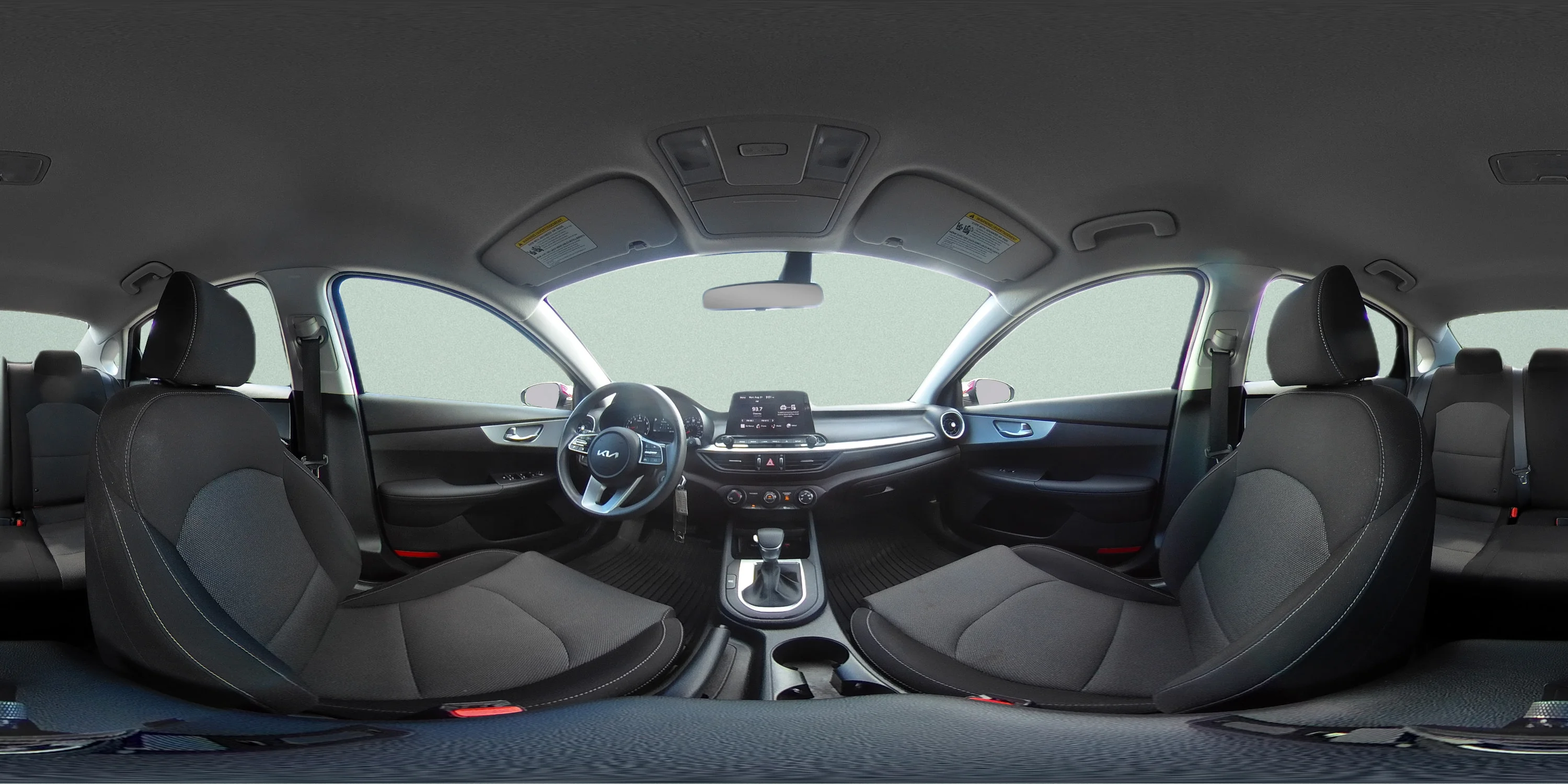 Used 2024 Currant Red Kia LXS image 9