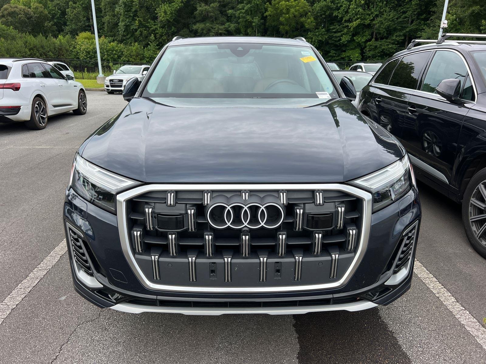 Used 2025 Waitomo Blue Metallic Audi Premium Plus image 2