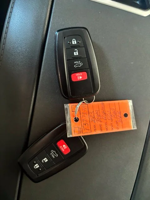 Used 2023 Red Toyota LE image 13
