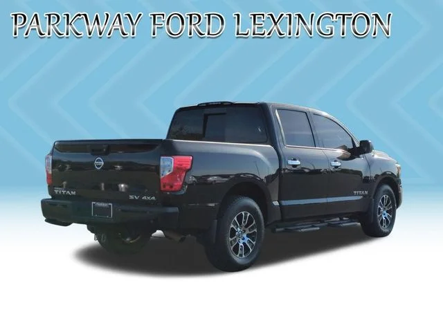 Used 2021 Black Nissan SV image 5