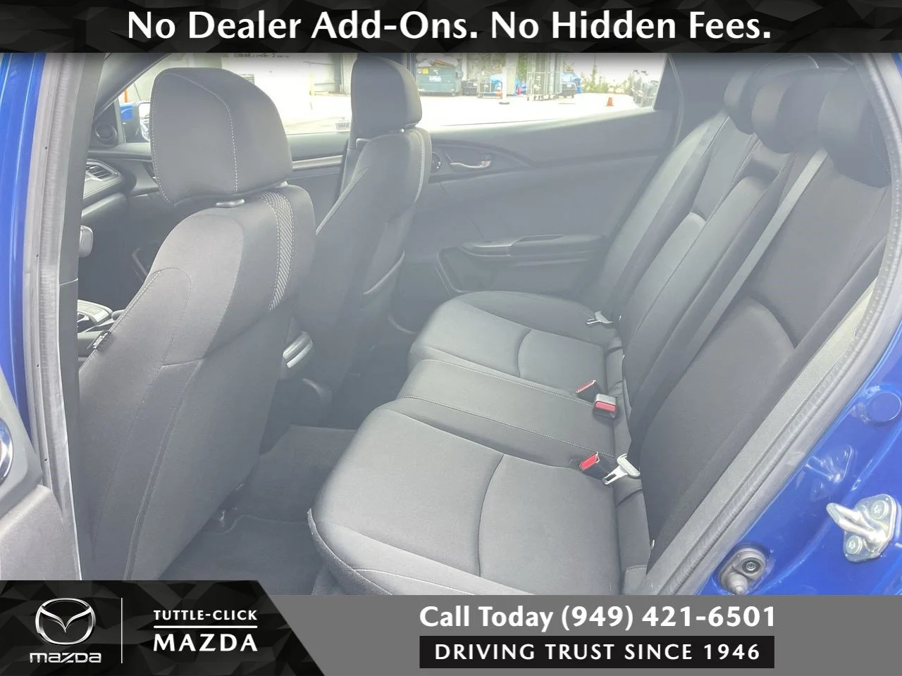 Used 2020 Blue Honda EX image 28