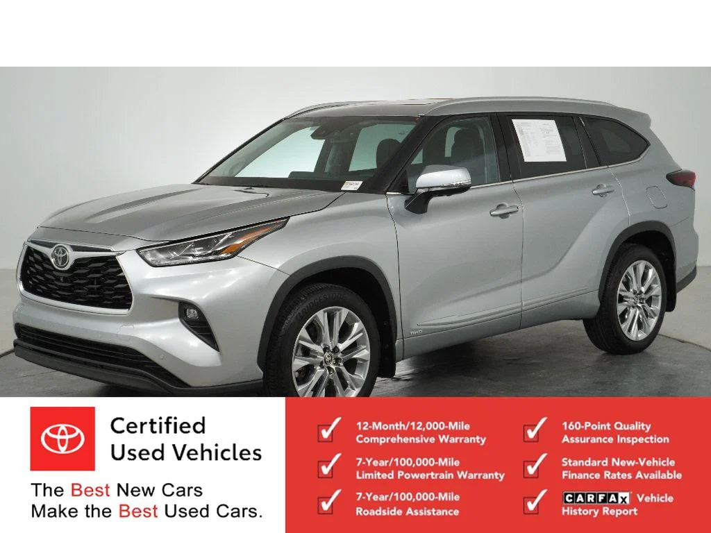 Used 2025 Celestial Silver Metallic Toyota Hybrid Limited image 7