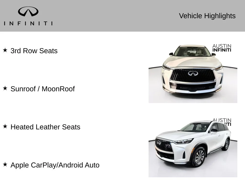 Certified Used 2027 White INFINITI PURE image 3