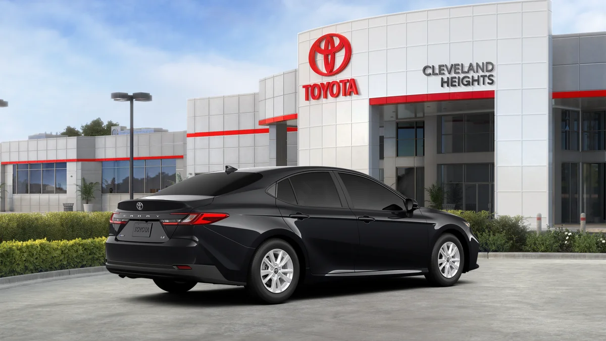 New 2026 Midnight Black Metallic Toyota LE image 10