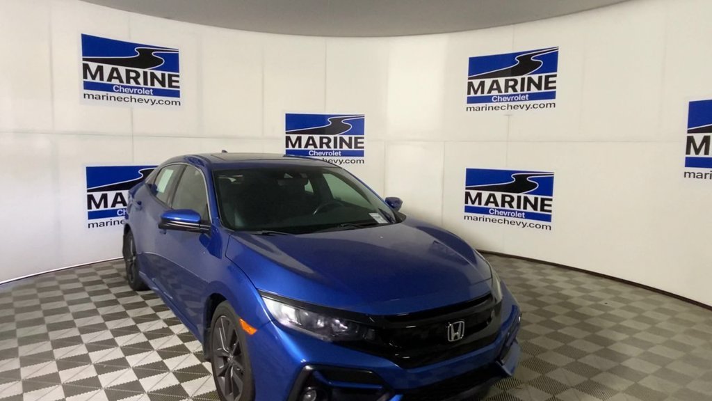 Used 2020 Blue Honda EX-L image 4