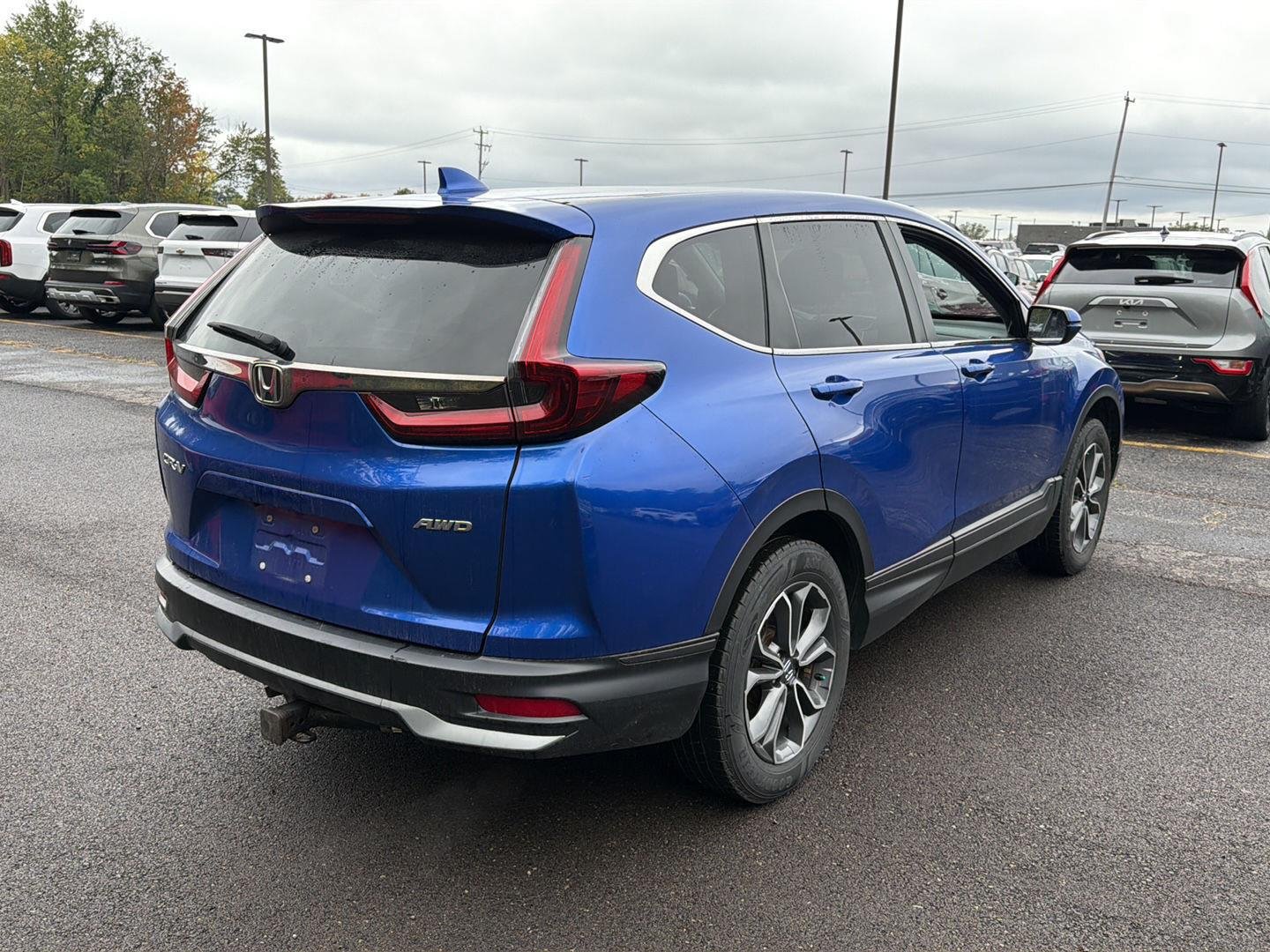 Used 2020 Aegean Blue Metallic Honda EX-L image 8