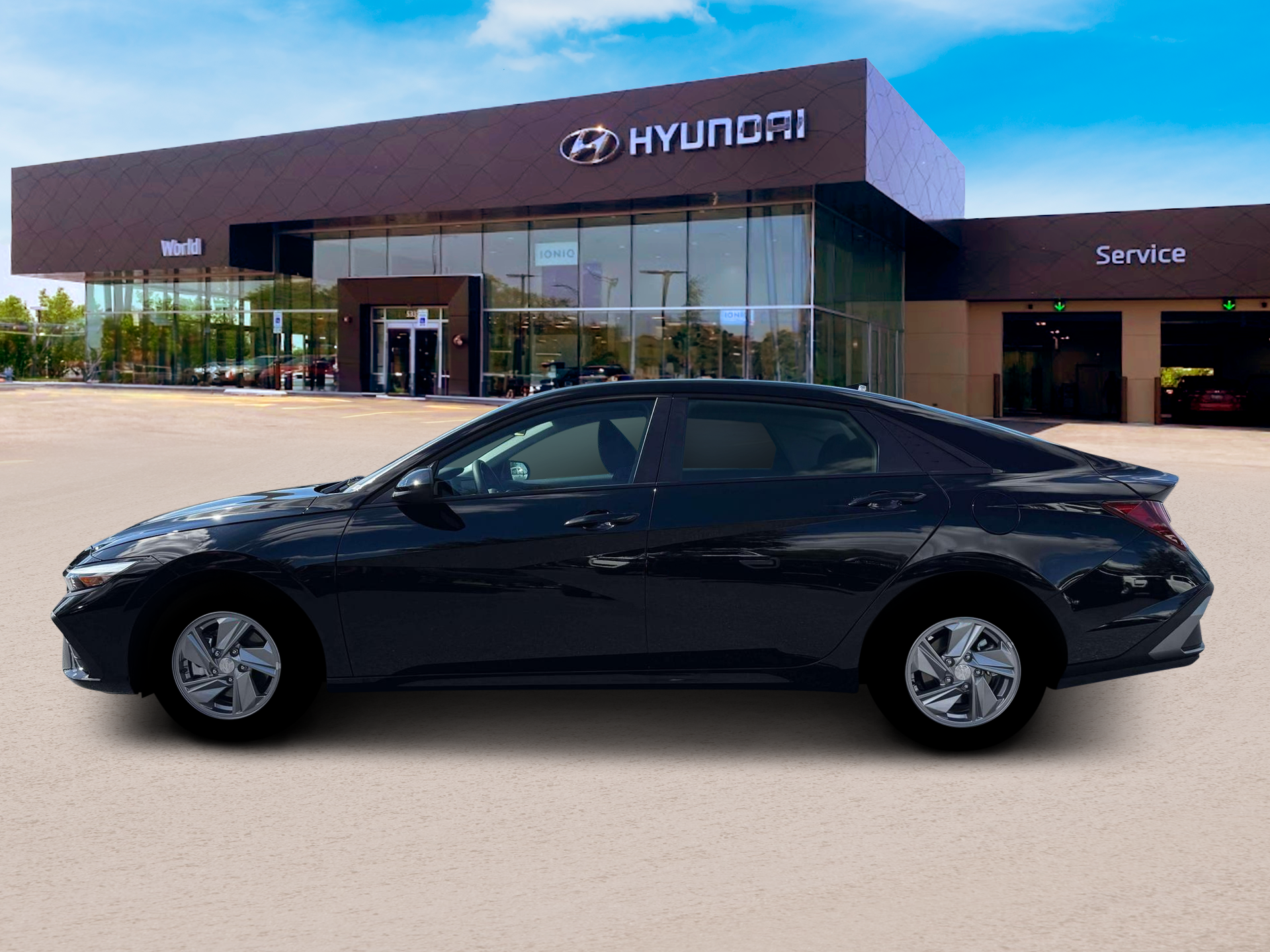 New 2026 Abyss Black Hyundai SE image 3