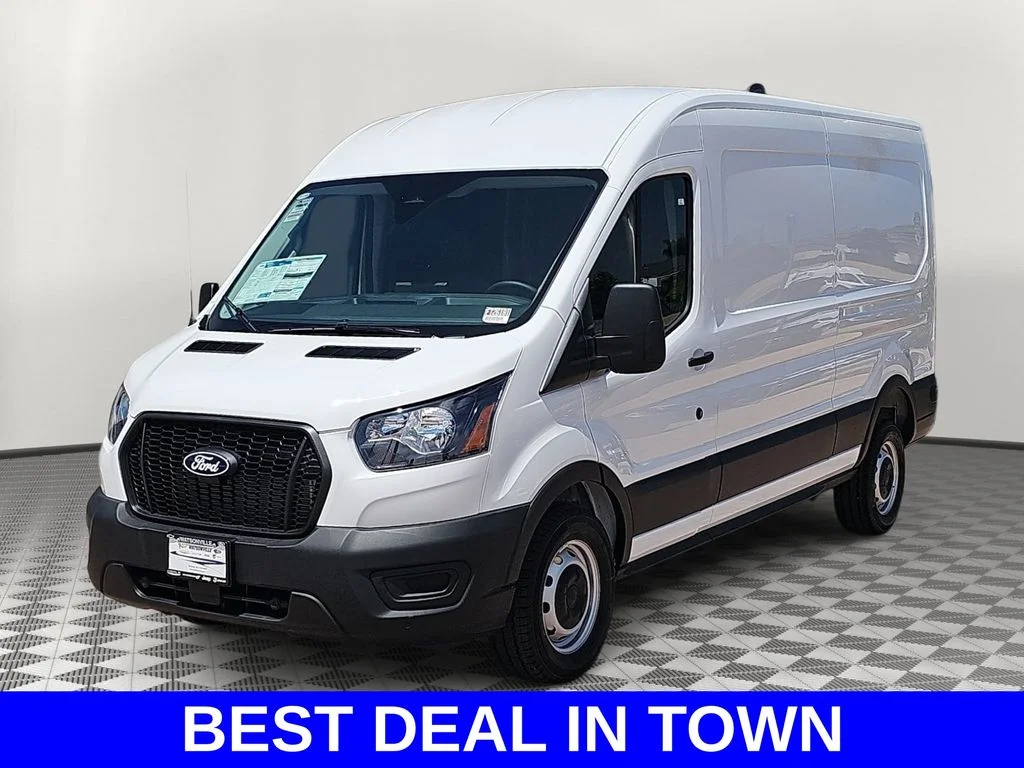 New 2026 Oxford White Ford Cargo Van image 7