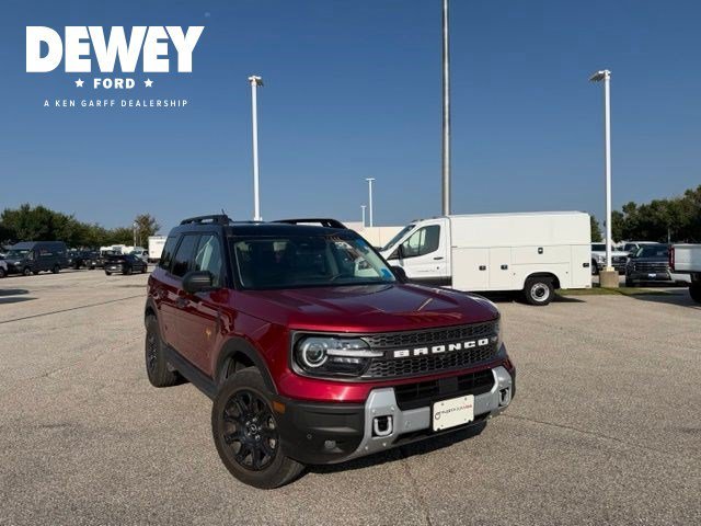 Used 2025 Ruby Red Metallic Ford Badlands image 2