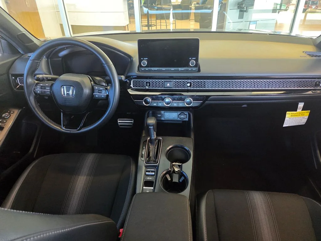 Certified Used 2025 Crystal Black Pearl Honda 4D SPORT image 27