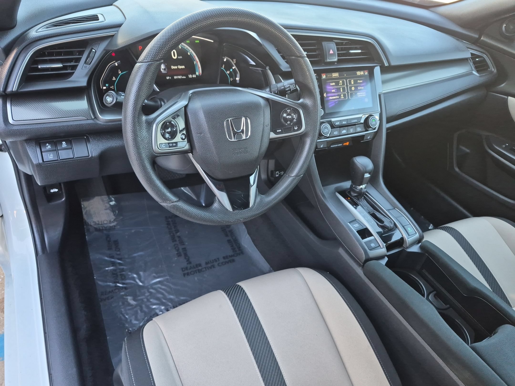 Certified Used 2019 White Orchid Pearl Honda EX Hatchback image 10