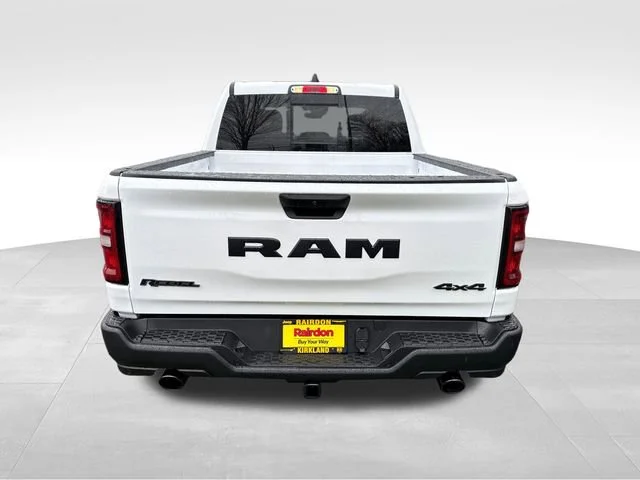 New 2026 Bright White Clear-Coat Exterior Paint RAM Rebel image 6