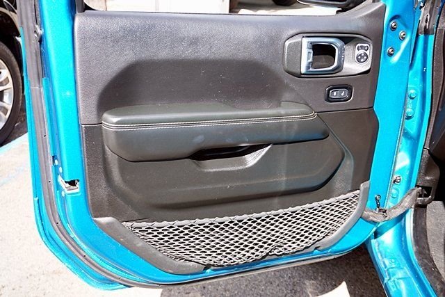 Used 2024 Blue Jeep Sahara 4xe image 23